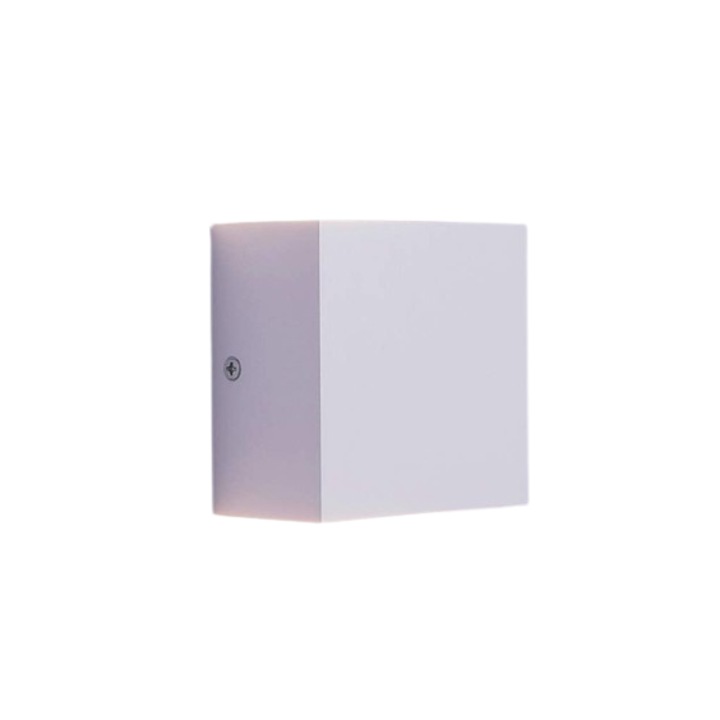 Lampa de Perete cu LED pentru interior, lumina alba calda 6W din aluminiu, ideala pentru sufragerie, dormitor, coridor, scari, culoare alba