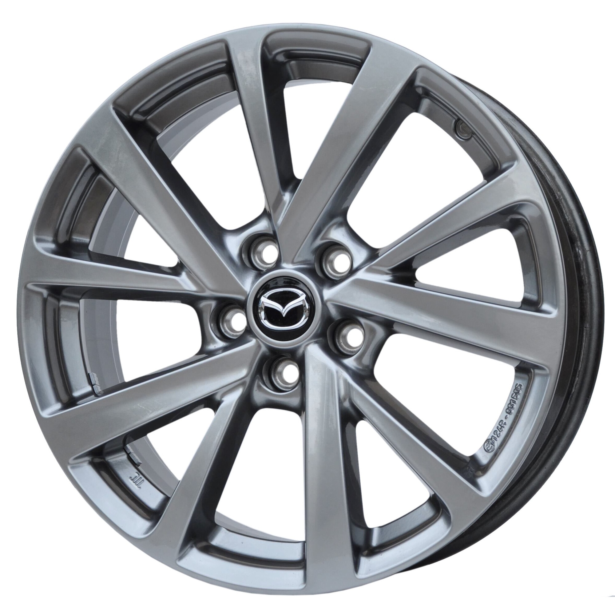 Set 4 jante aliaj Mazda, bdelv3810, 18x7 inch, 5x114.3, ET45, HB