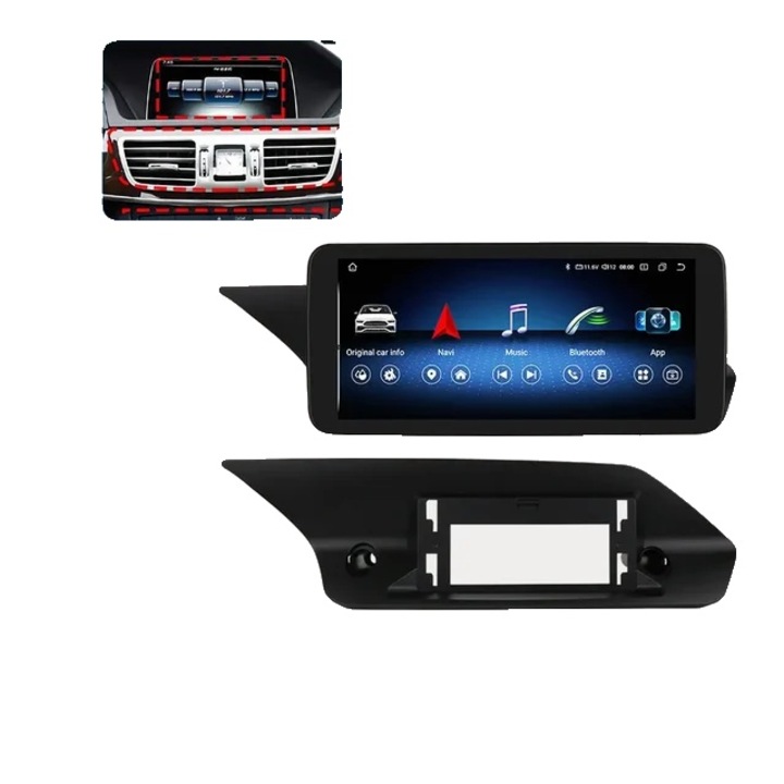 Multimédiás GPS-navigáció, 10,33 hüvelykes QLED képernyő, Android 12, 4G, 32 GB, 8 mag, ADAS, vezeték nélküli Carplay, fekete