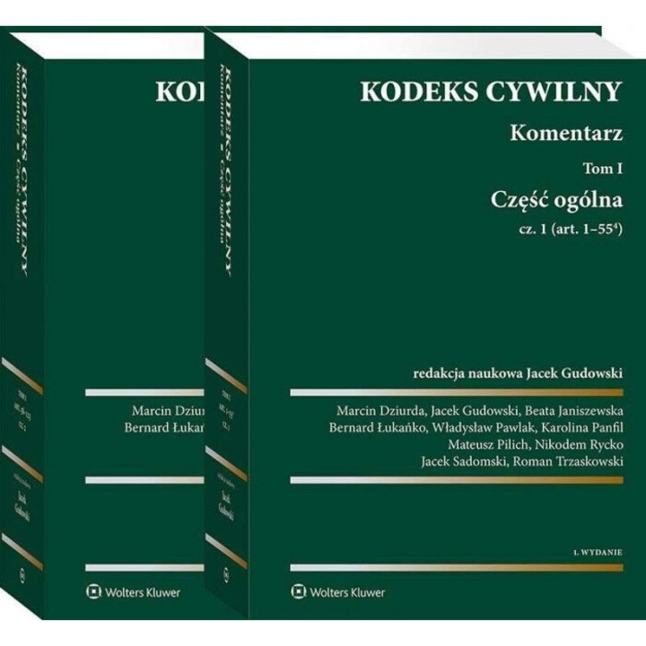 Pakiet Kodeks cywilny. Komentarz. Tom 1. Część 1 i 2, Lucrare colectiva