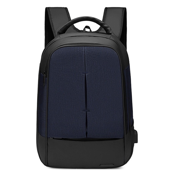 Fekete laptoptáska 45*30*10cm USB, Pigna