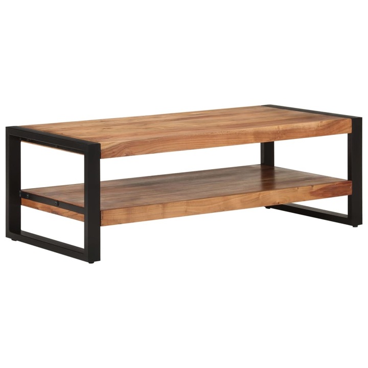 Masuta de cafea vidaXL, 120x55x40 cm, lemn masiv de acacia, 22.7 Kg