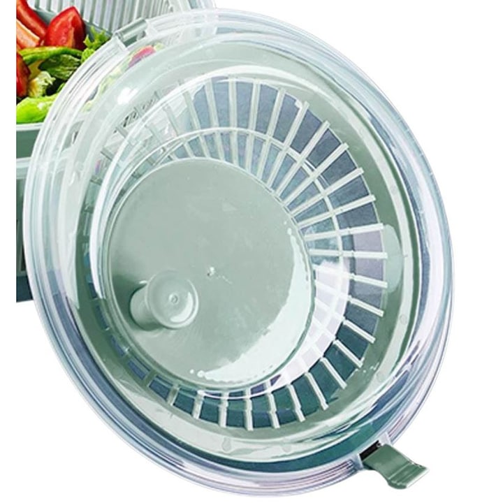 Bol cu centrifuga pentru uscat si amestecat salata