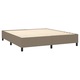 vidaXL tópszínű szövet rugós ágy matraccal 140 x 200 cm 61.14 kg 3136441