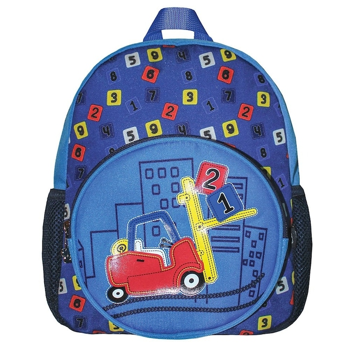Раница за детска градина S-cool, Numbers, 31x24x9 см