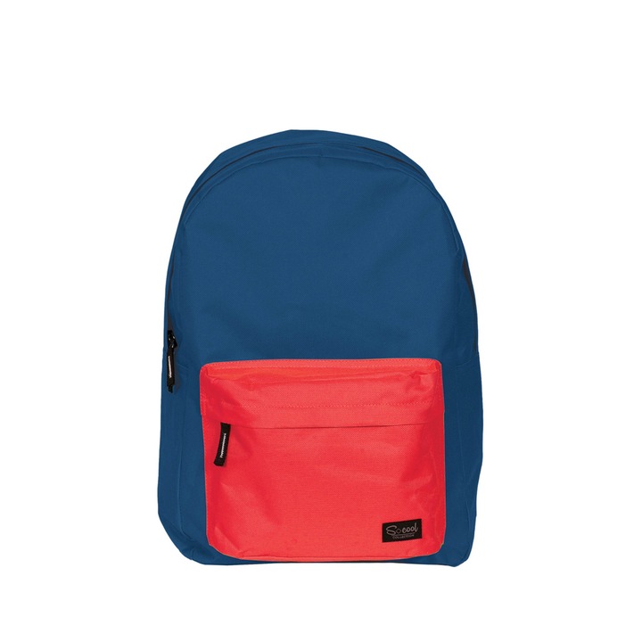 Ученическа раница S-cool, Classic, Dark blue, 30x16x43 см