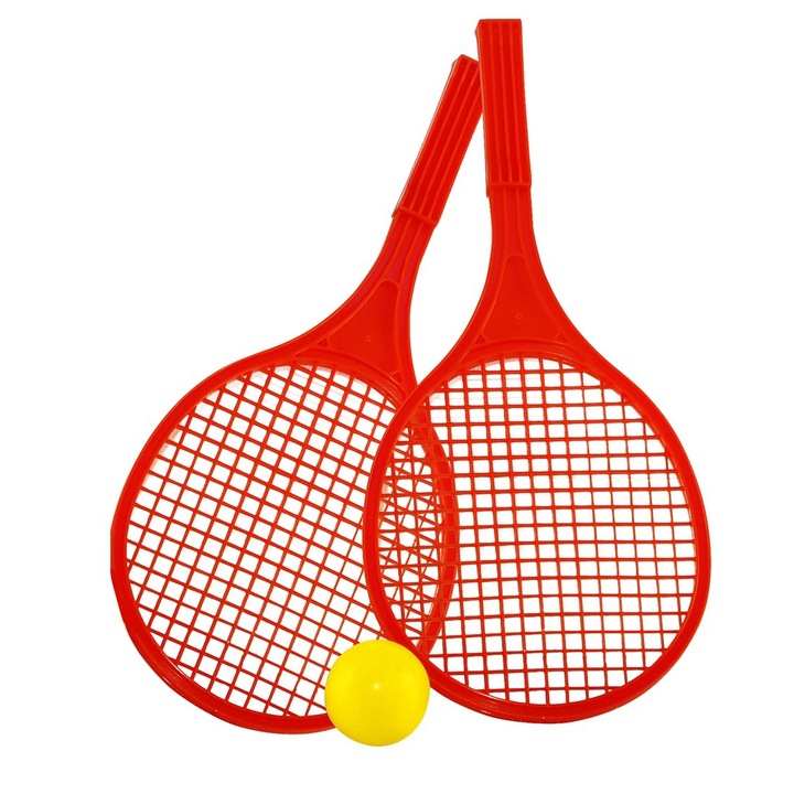 Комплект плажни ракети с топка Baczek многоцветни за деца над 3 години