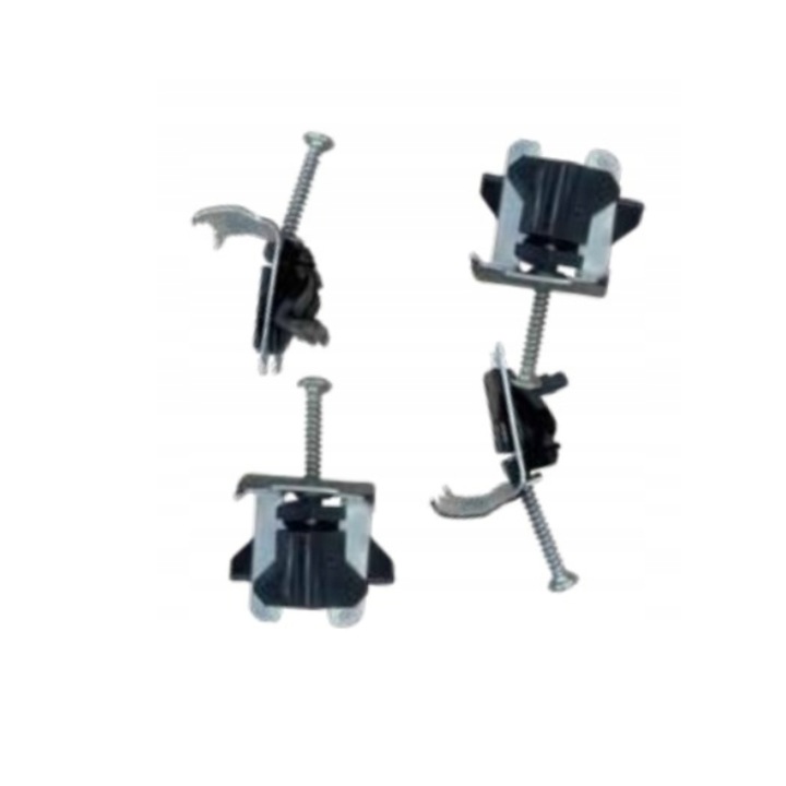 Carlige pentru chiuveta Quadron pentru chiuvete incastrate din granit, 4 buc