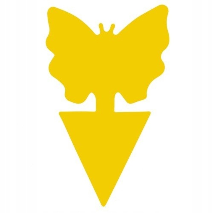 Set 12 capcane adezive, PrzydaSie, Galben, 13x8cm