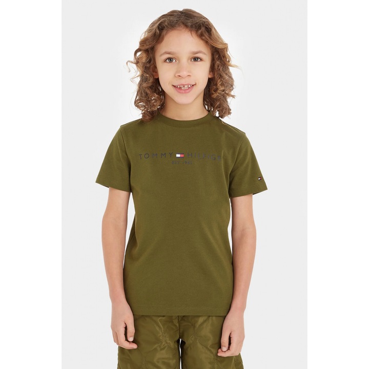 Tommy Hilfiger gyerek polo KS0KS00397, Zöld