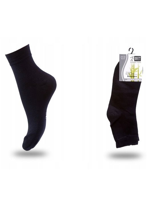 Sosete barbati, DUET, Bambus, Negru, Negru