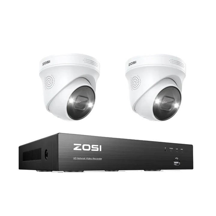 Set Camere de Supraveghere, 4K Ultra HD, 8MP, Starlight Night Vision, Audio Bidirectional, IP66, Set 2 buc