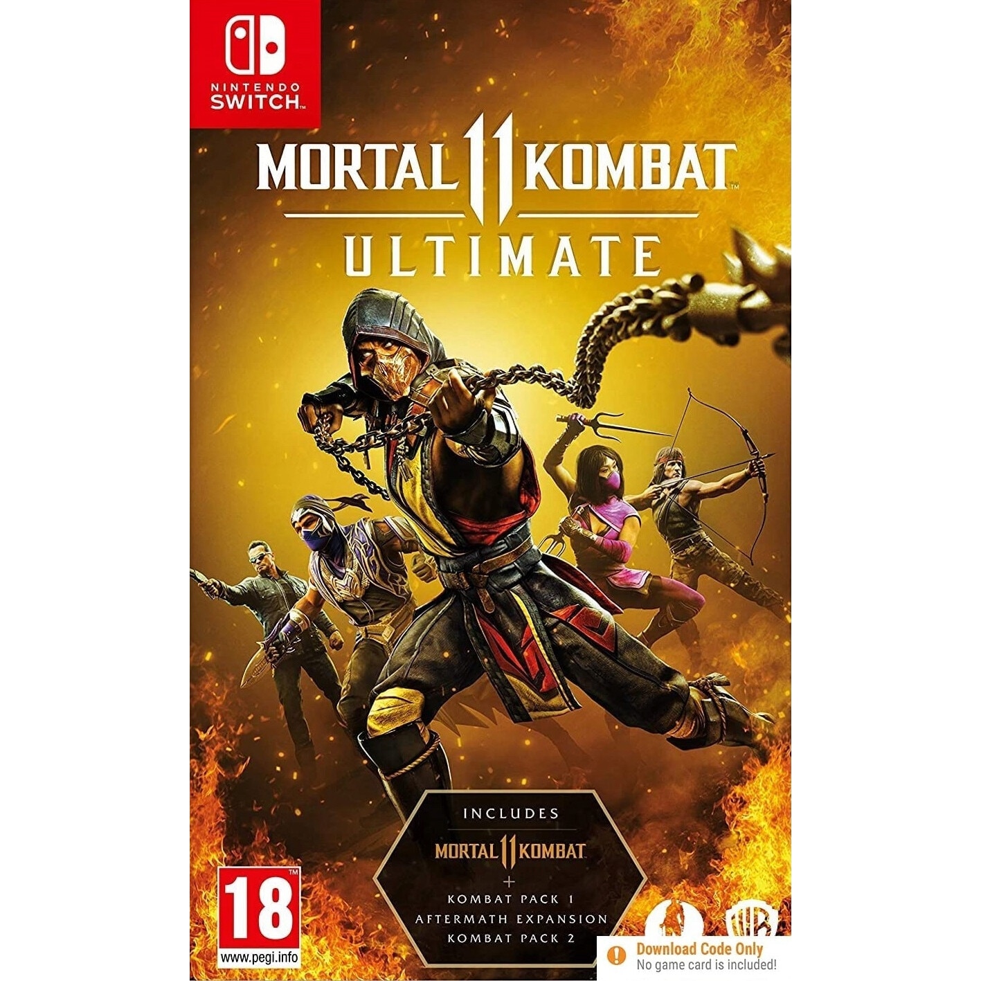 Licenta joc Mortal Kombat 11 Ultimate Edition, Nintendo Switch