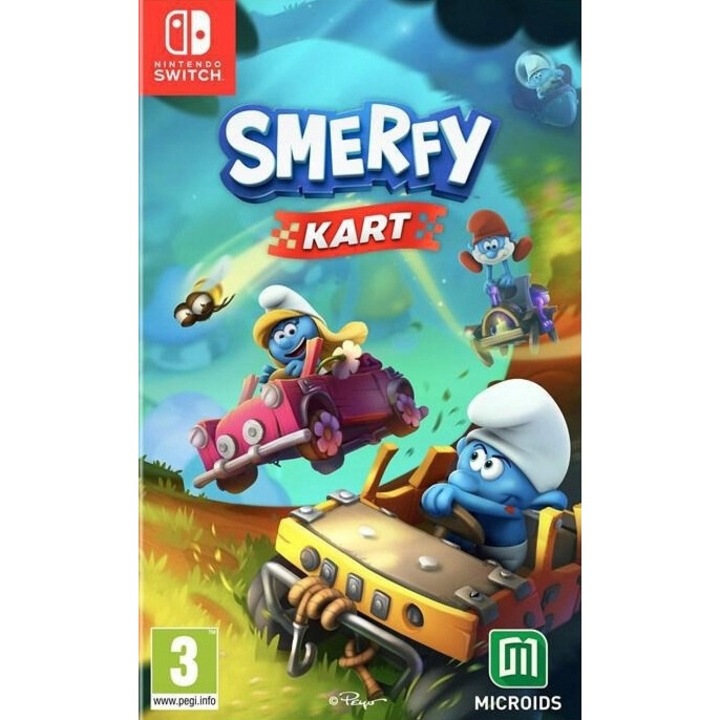 Licenta Joc Smerfy Kart Smurfs Kart Nintendo Switch Key (Cod Activare Instant)