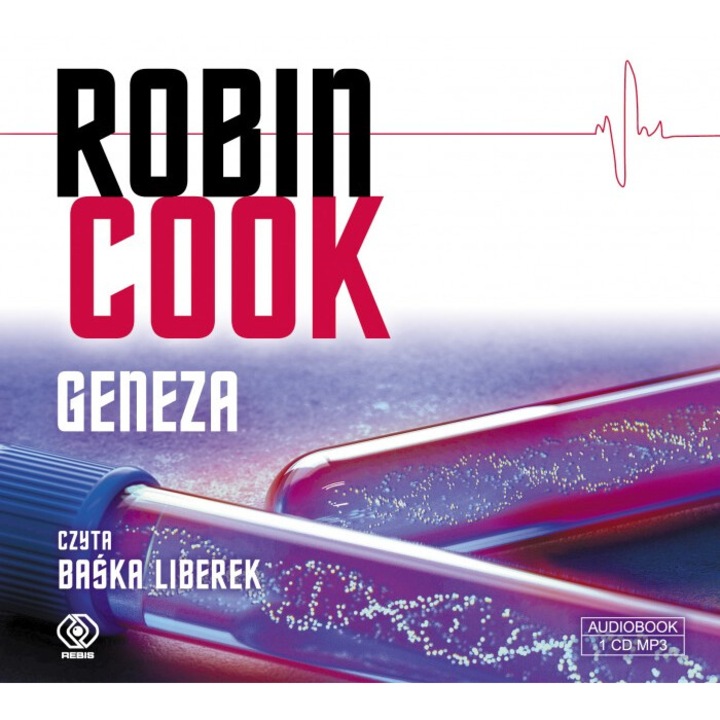 Geneza, Robin Cook, 2020, audiobook CD MP3, traducere Maciej Szymanski, coperta tare