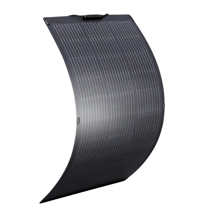 Panou solar flexibil, 100W, siliciu monocristalin, 24% eficienta