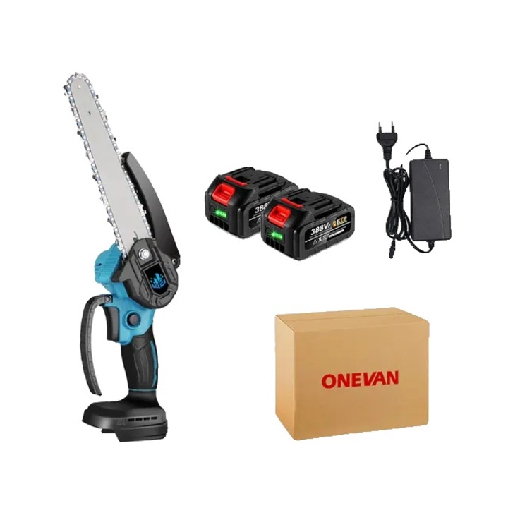 Elektromos láncfűrész, kefe nélküli, 3000 W, 30 cm, többszínű