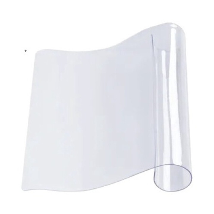 Folie protectoare transparenta pentru masa, PVC de inalta calitate, rezistenta la apa si caldura, 30x30cm