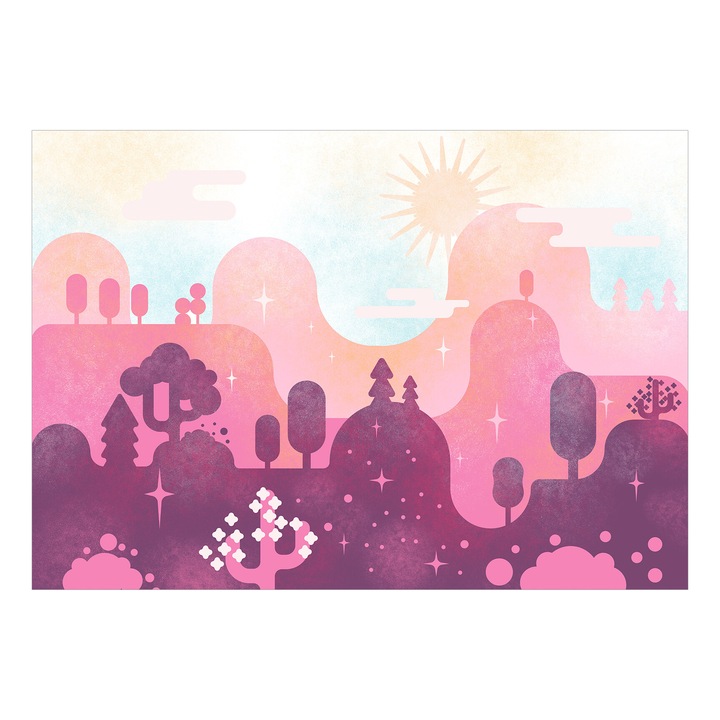 Fototapet Premium - Candy Land - 450 x 315 cm