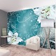 Fototapet Standard - Oriental Wings (Turquoise) - 100 x 70 cm