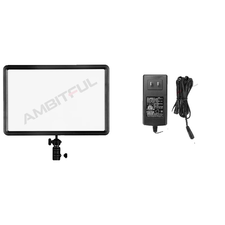 Panou LED video, 3300-5600K, iluminare profesionala, set 1