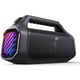 Преносима тонколона Anker Soundcore Boom 2 Plus, 140W, BassUp 2.0, IPX7, RGB светлина, Външна батерия, Bluetooth 5.3, Черен