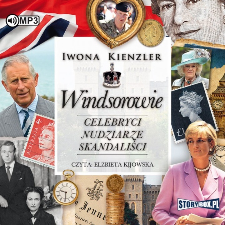 "Windsorowie celebryci, nudziarze, skandalisci, Iwona Kienzler, 2019" Heraclon International