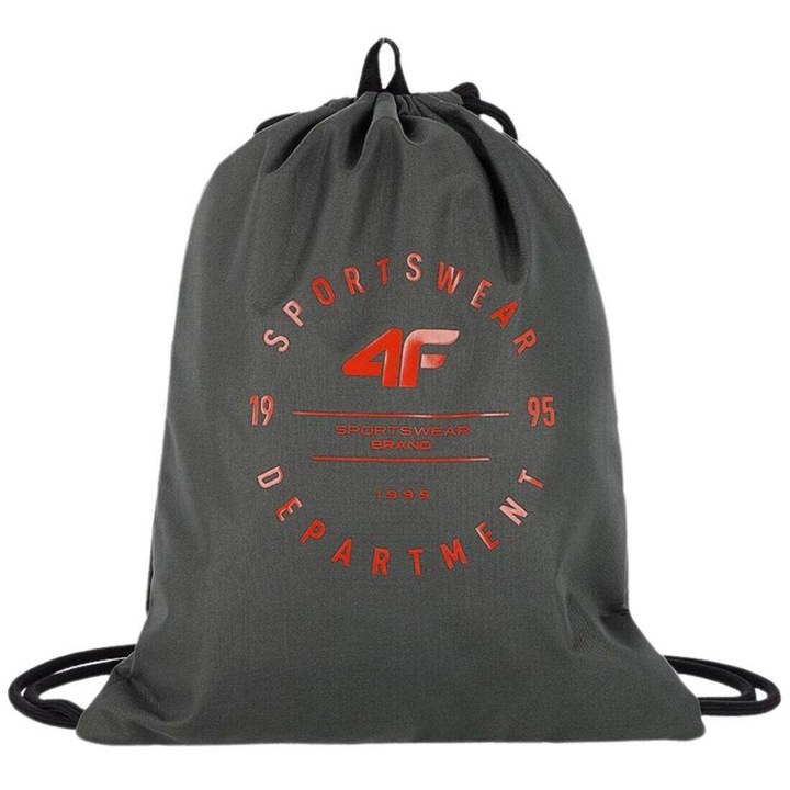 Rucsac tip sac 4F, colectia 4FJWSS24, hidrofob, gri, 33x42cm