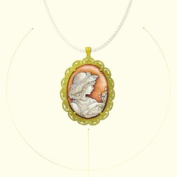 Карнет DaVinci Медалик 6, 16x16см, с плик