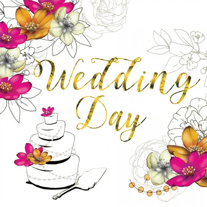 Felicitare Clear Creations CL1417, cristal Swarovski, 158x158mm