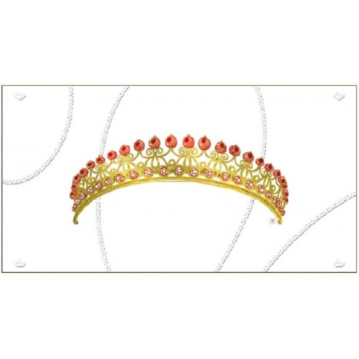 Felicitare DaVinci Tiara, 12x23cm, cu plic, G06 34A 226