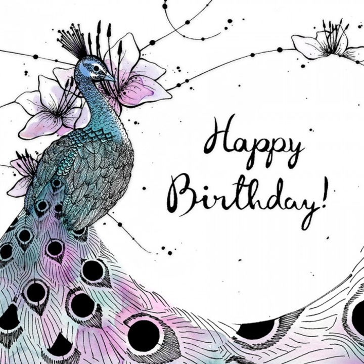 Felicitare Clear Creations, CL2502, cristal Swarovski, 158x158mm