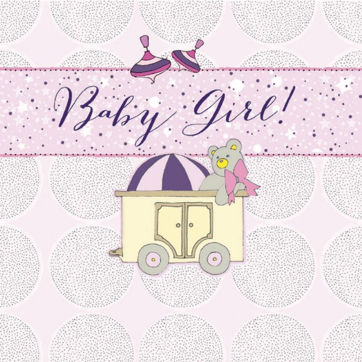 Felicitare Clear Creations, kwadrat CL0222, cristal Swarovski, 158x158mm