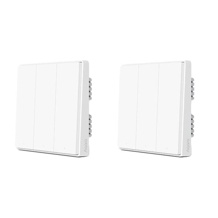 2 okoskapcsoló készlet, 3 kulcs, Zigbee, semleges