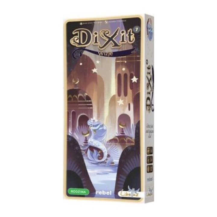 Társasjáték, Rebel, Dixit 7, 84 kártya, többszínű