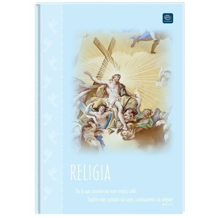 5 db A5 füzet készlet, Interdruk, 64 lap, vallás, 213x164 mm