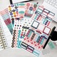 Agenda A5, planner zilnic si saptamanal, eticheta autocolant, 210 x 150 mm, Multicolor