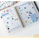 Agenda A5, planner zilnic si saptamanal, eticheta autocolant, 210 x 150 mm, Multicolor
