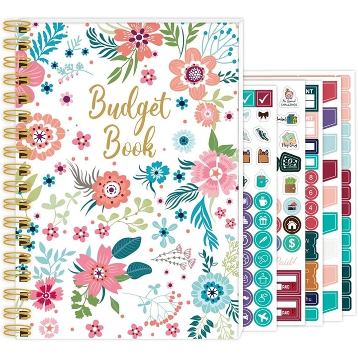Agenda A5, planner zilnic si saptamanal, eticheta autocolant, 210 x 150 mm, Multicolor