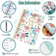 Agenda A5, planner zilnic si saptamanal, eticheta autocolant, 210 x 150 mm, Multicolor