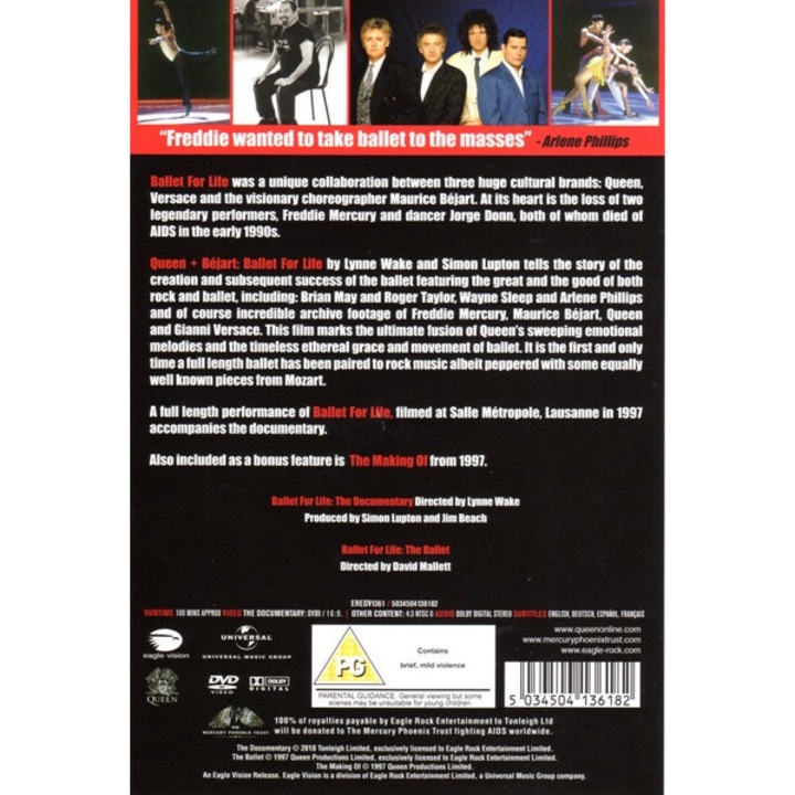 Бежар Кралица Морис - Балет за живот - DVD