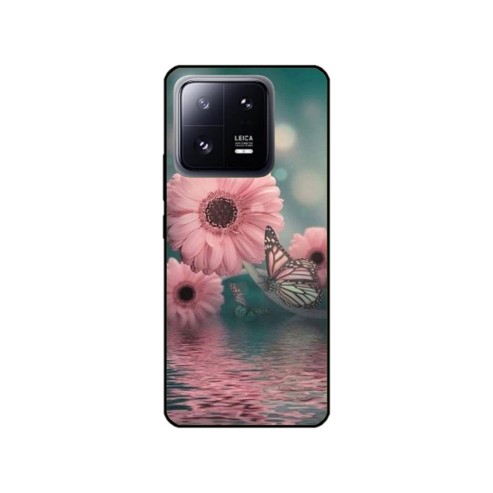 Husa personalizata HQ Print pentru Xiaomi 13 Pro, model Flowers #7, multicolor, S1D1M0140