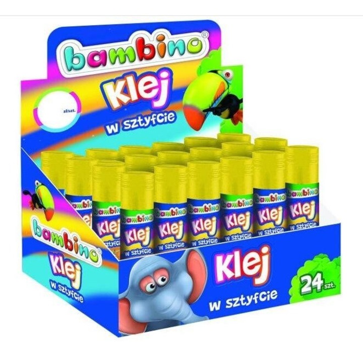 Set lipici in Stick 15g, ST-Majewski Bambino, 24 bucati, mix modele, 151x104mm
