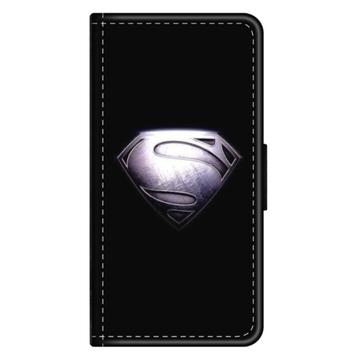Husa personalizata tip carte HQ Print pentru Xiaomi Redmi Note 12 Pro Plus 4G, model Superman #1, multicolor, S1D1M0195