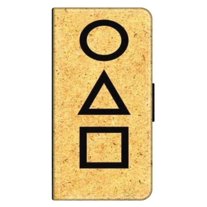 Husa personalizata tip carte HQ Print pentru Xiaomi Redmi Note 12 Pro Plus 4G, model Squid Game #9, multicolor, S1D1M0181