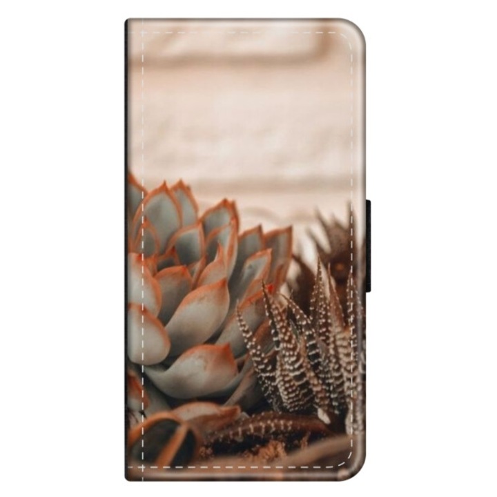 Husa personalizata tip carte HQ Print pentru Xiaomi Redmi Note 12 Pro Plus 4G, model Flowers #21, multicolor, S1D1M0358