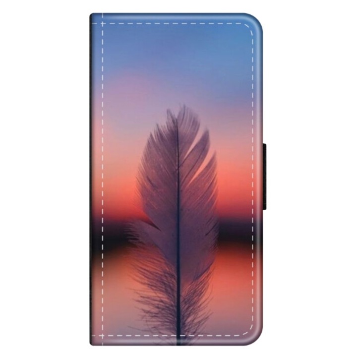 Husa personalizata tip carte HQ Print pentru Xiaomi Redmi Note 12 Pro Plus 4G, model Fulg, multicolor, S1D1M0309