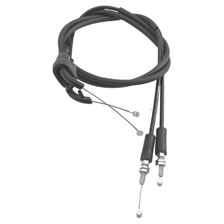 Set 2 cabluri acceleratie Linmot, pentru KTM EXC, modele compatibile 400/450/500/530/250-F/350-F/450-SMR/250-SX-F/350-SX-F/450-SX-F/505-SX-F