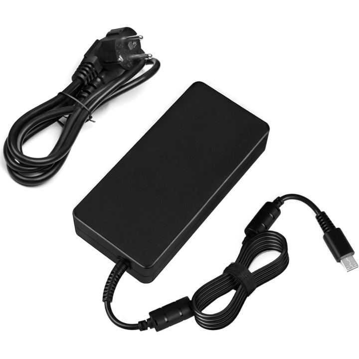 Incarcator laptop MSI, FLGAN, 280W, standard, set cu cablu de alimentare, 110V, A18-280P1