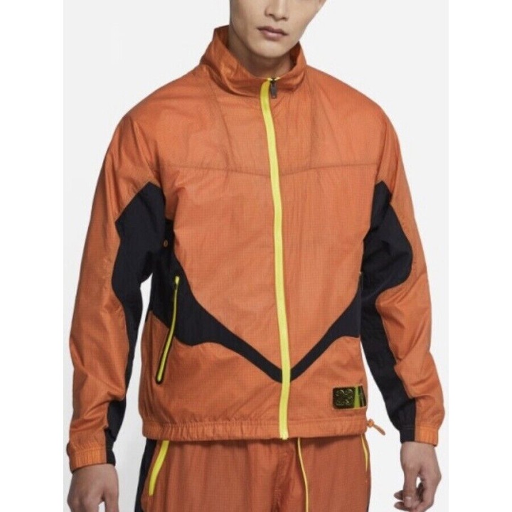 Jacheta barbati, Nike, Poliester, Portocaliu, L